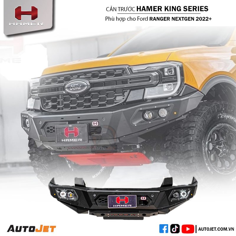 CẢN TRƯỚC FORD RANGER HAMER 2023-1