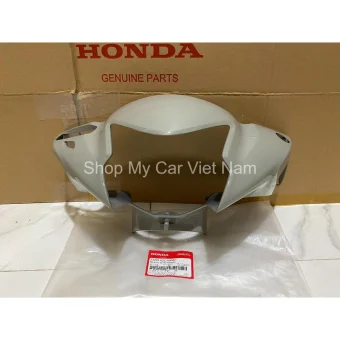Nắp ốp trước tay lái - Ốp đầu HONDA VISION năm 2022-2023-2024 màu Xám xi măng. *NHC60P* 53205K2CV90ZE